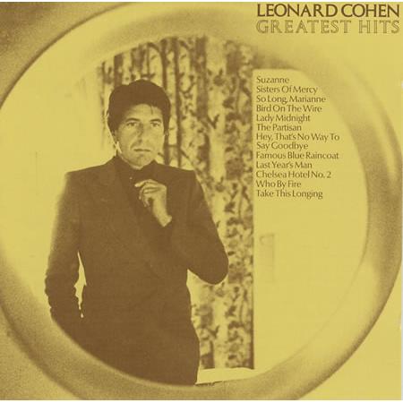 Cover of 'Greatest Hits' - Leonard Cohen